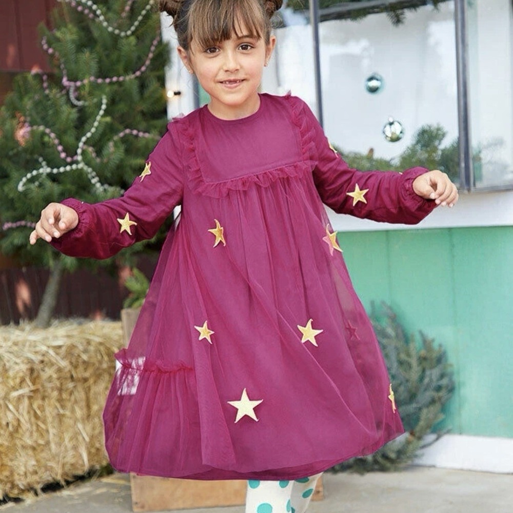 Girls Matilda Jane Moments with‎ you Twinkling Stars Dress size 14 NWT
